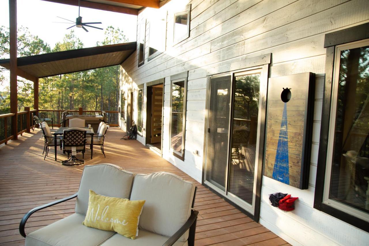 New Luxury Cabin, Hot Tub, Forest Views,Hotel Style Amenities 布罗肯鲍 外观 照片